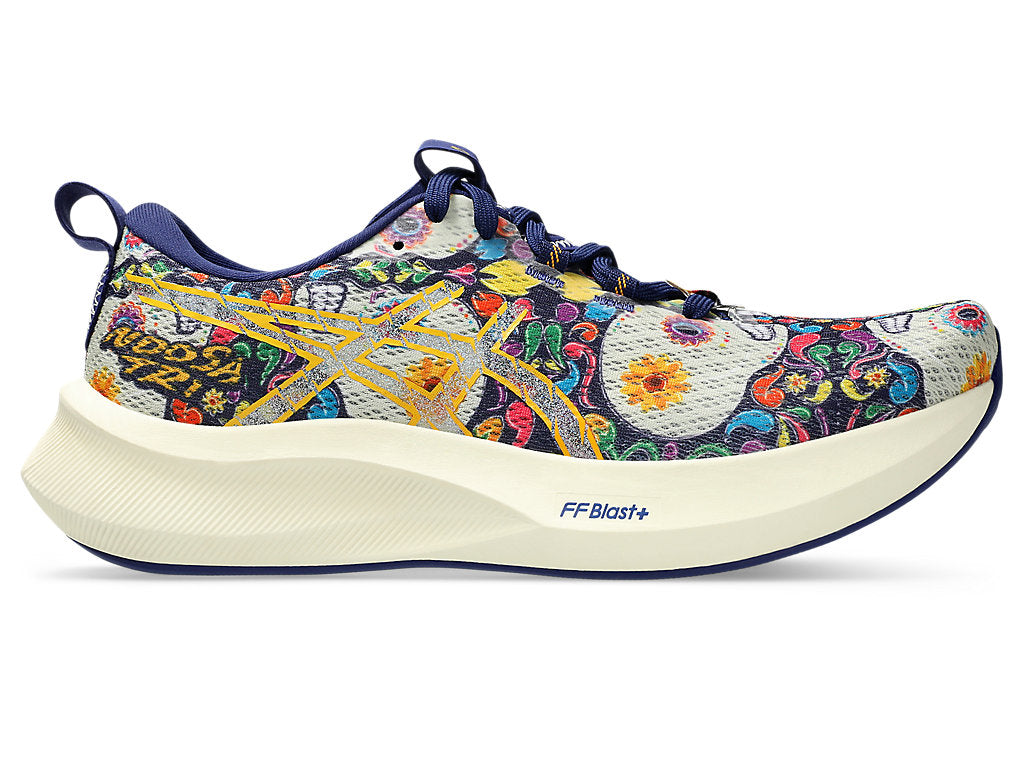 Women's Asics Noosa Tri 16, Dive Blue/Saffron, 9 B Medium