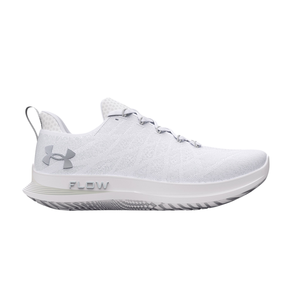 Women's Under Armour Velociti 3, White/Grey, 9.5 B Medium