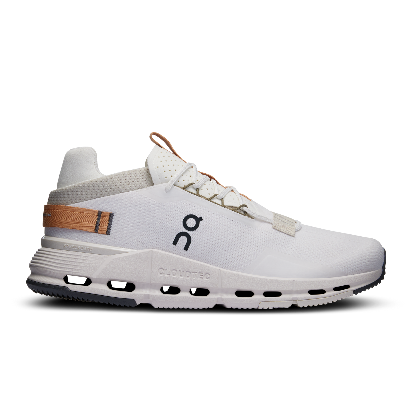 Women's On Cloudnova 2, Ivory/Sandstone, 8 B Medium
