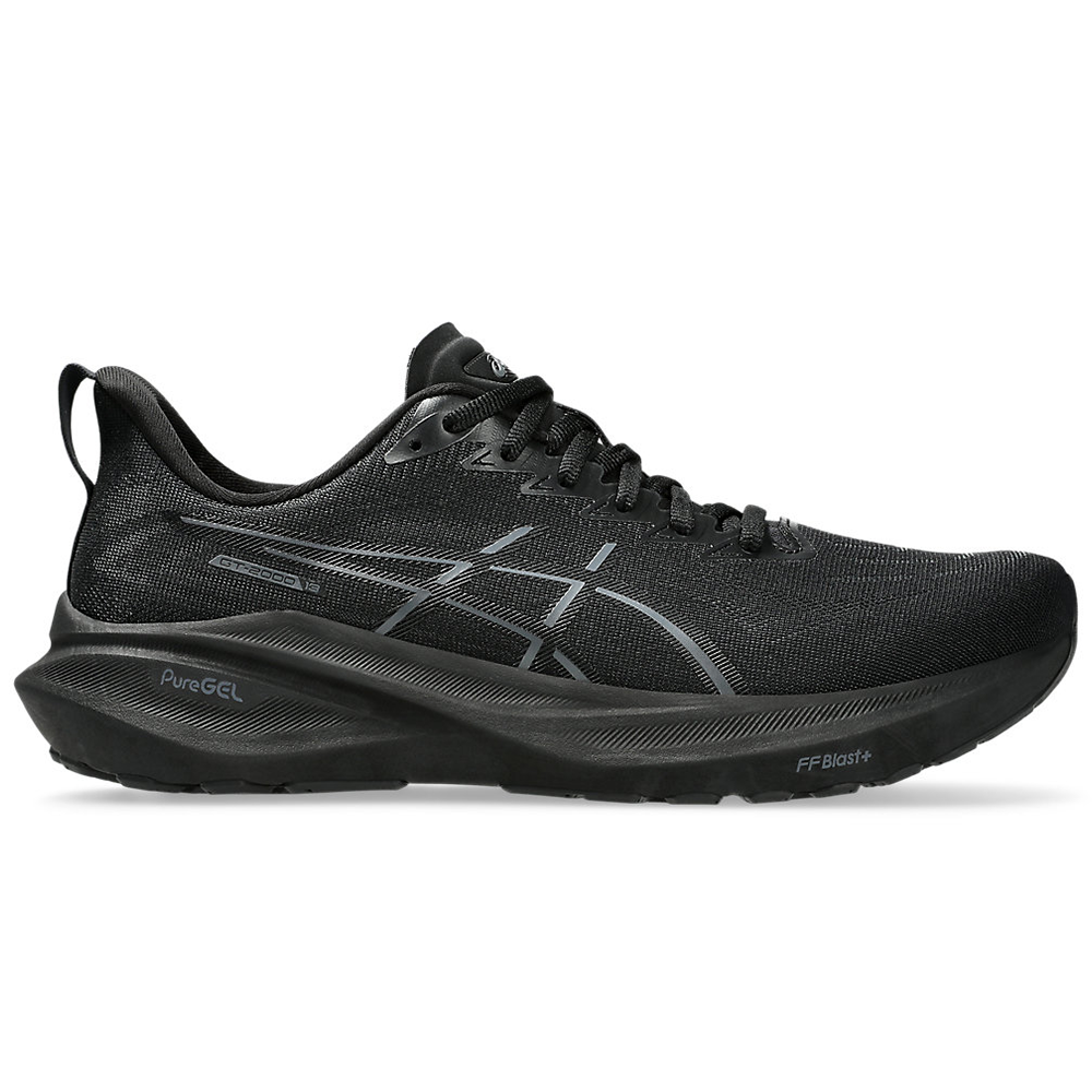 Men's Asics GT-2000 13, Black/Black, 13 2E Wide