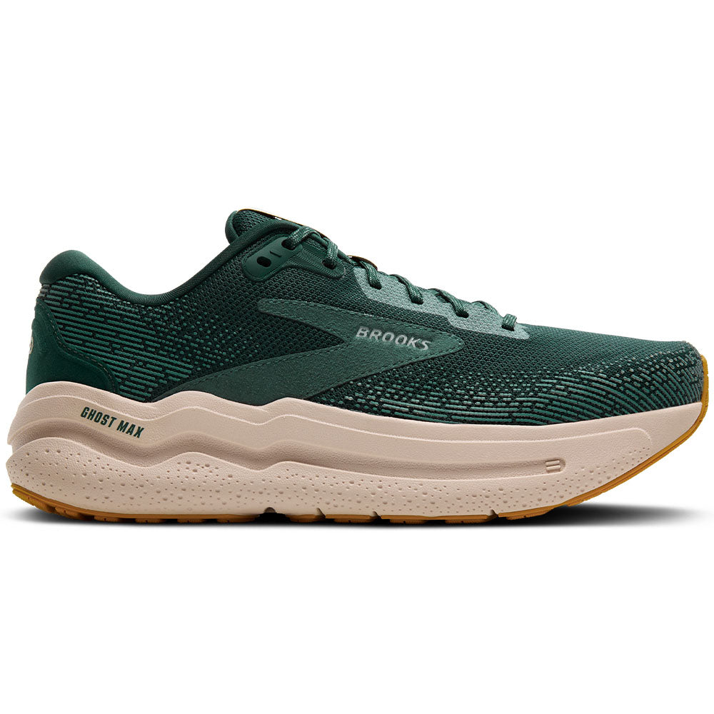 Men's Brooks Ghost Max 2, Pine Grove/North Atlantic/Grey, 14 D Medium