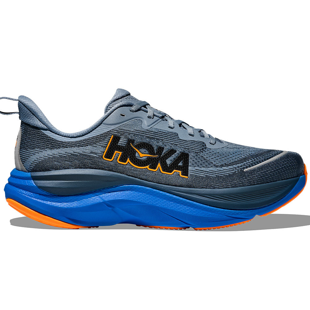 Men's Hoka Skyflow, Downpour/Thunder Cloud, 10 D Medium