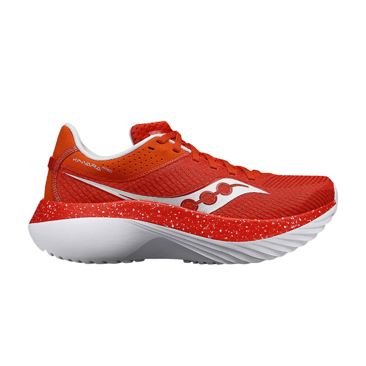 Women's Saucony Kinvara Pro, Infrared/Fog, 9.5 B Medium
