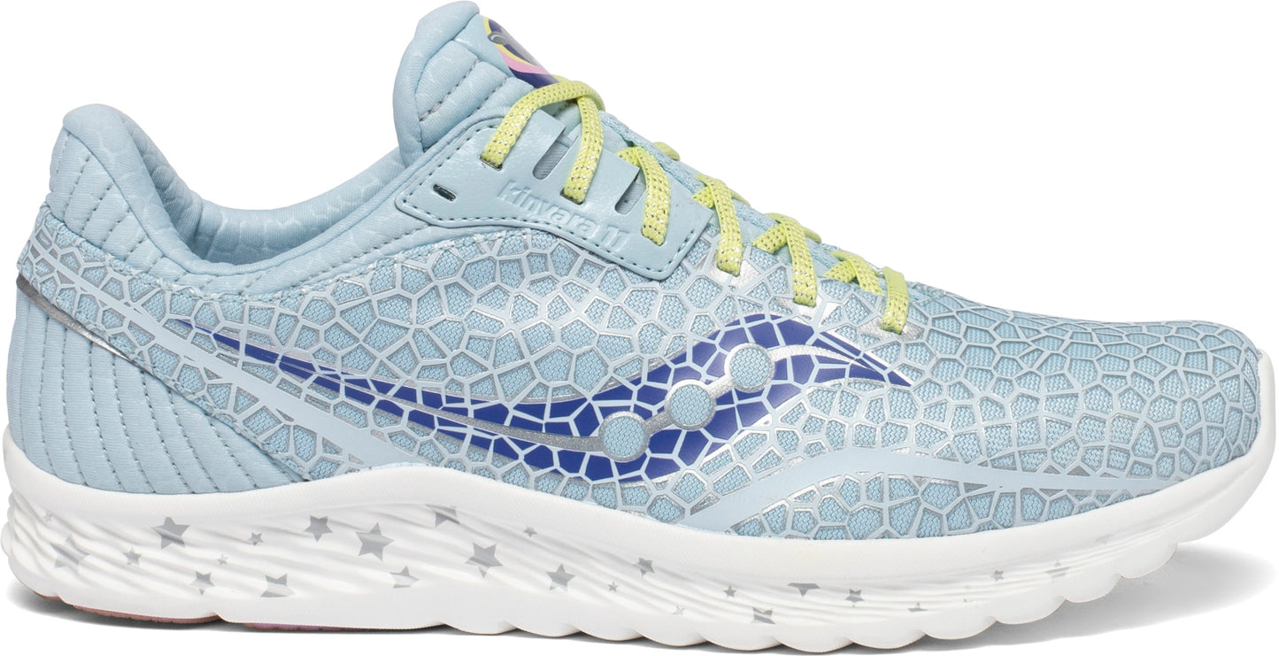Women's Saucony Jordynn Kinvara 11, Blue/White, 6.5 B Medium