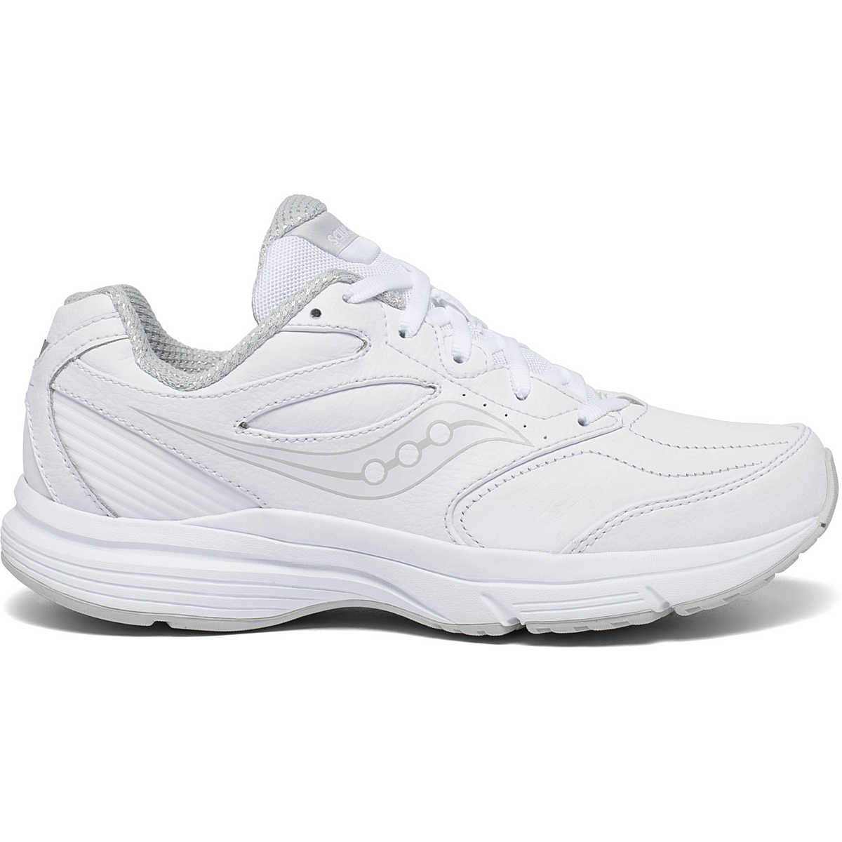 Women's Saucony Integrity Walker 3, White, 6.5 D Wide