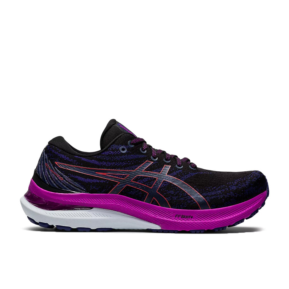 Women's Asics Gel-Kayano 29, Black/Red Alert, 6 D Wide