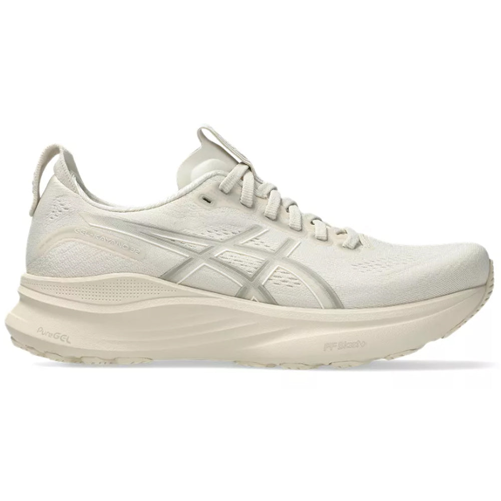 Women's Asics Gel-Kayano 32, Oatmeal/Meteor Grey, 11 B Medium