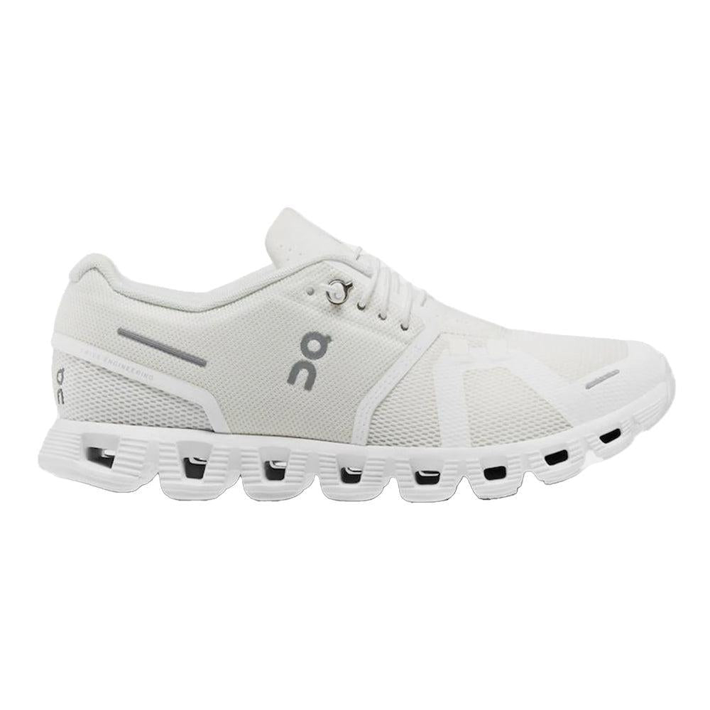 Women's On Cloud 5 Undyed, Undyed-White/White, 11 B Medium