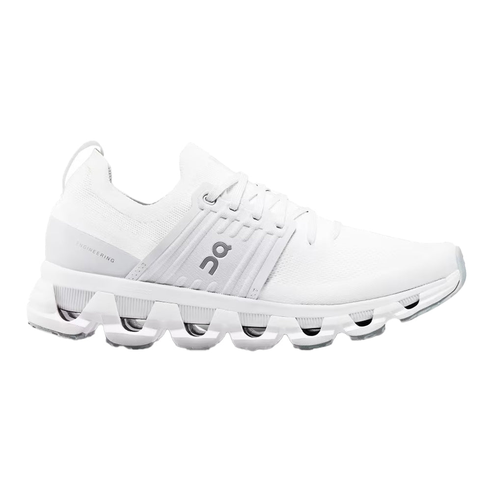 Women's On Cloudswift 3, White/Frost, 5 B Medium