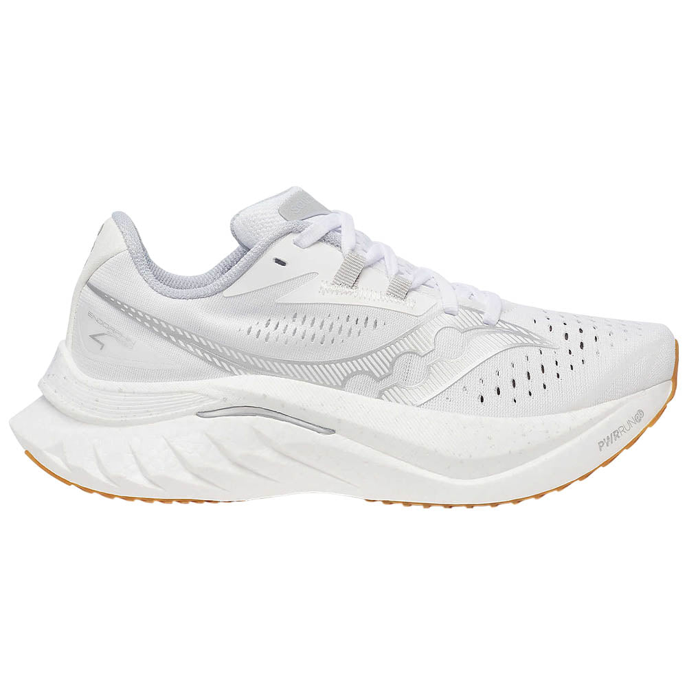 Women's Saucony Endorphin Speed 4, White/Gum, 9 B Medium