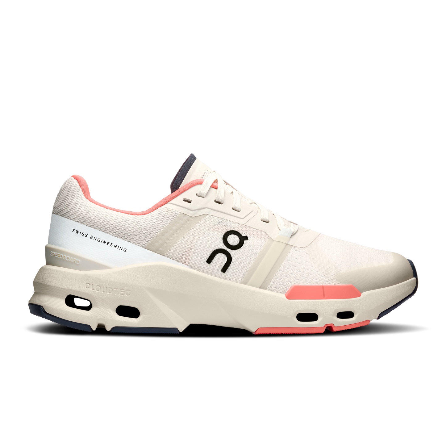 Women's On Cloudpulse, Cream/Salmon, 9.5 B Medium