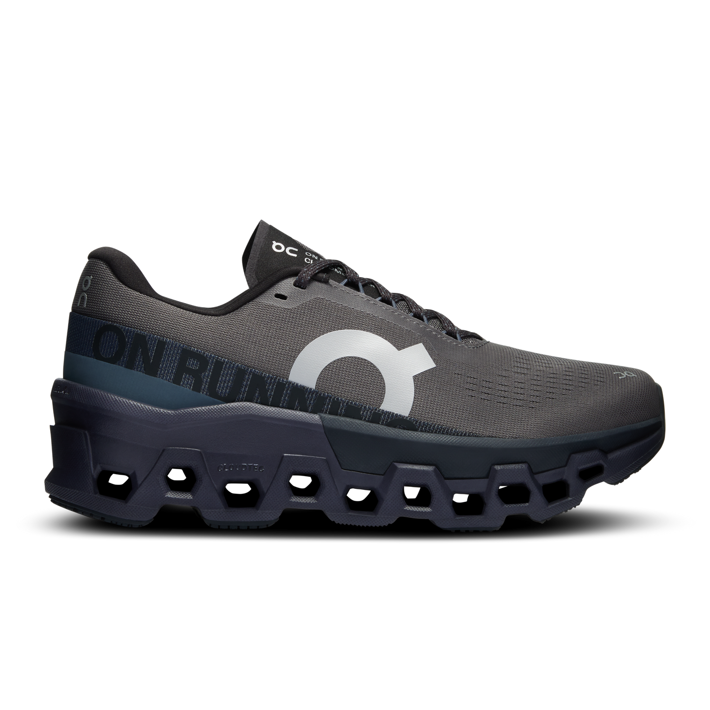 Women's On Cloudmonster 2, Asphalt/Iron, 7.5 B Medium