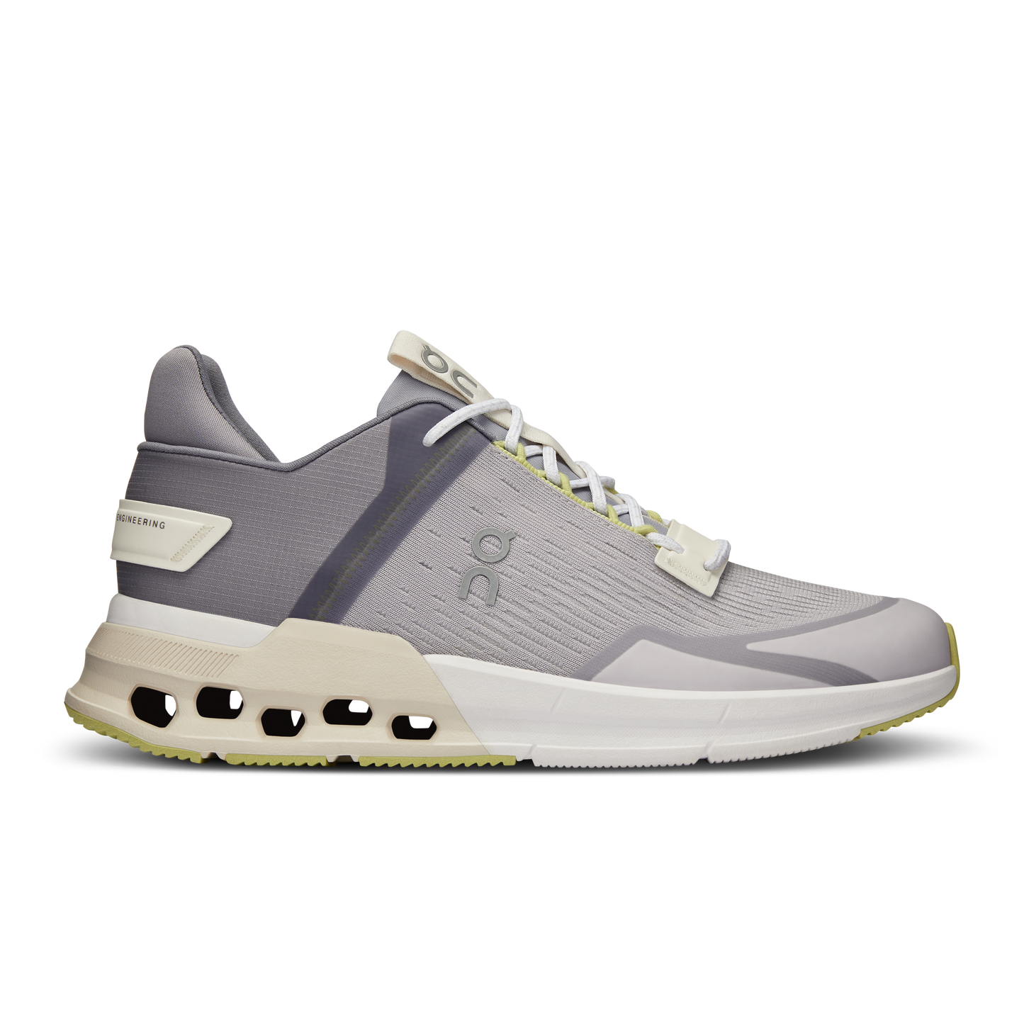 Women's On Cloudnova Flux, Fade/Moon, 7.5 B Medium