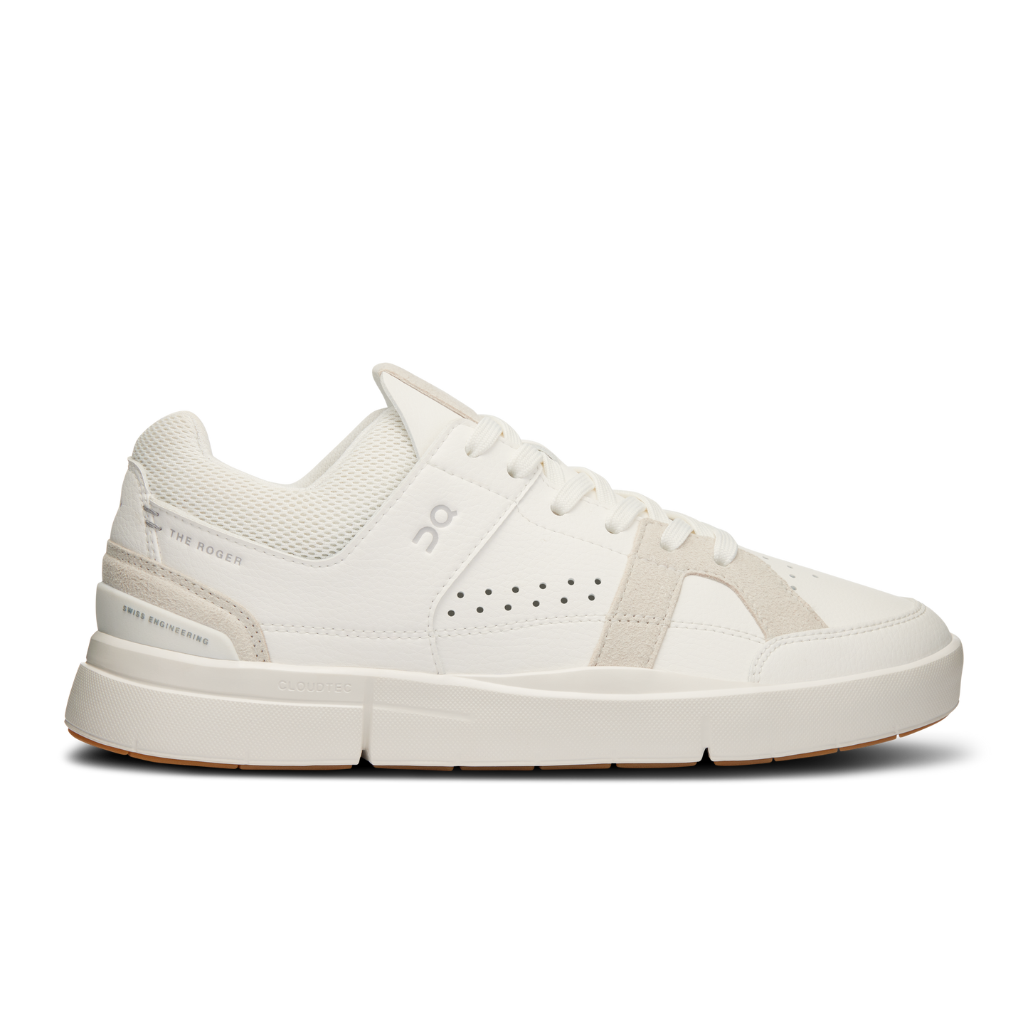 Women's On The Roger Clubhouse 2, White/Sand, 5 B Medium