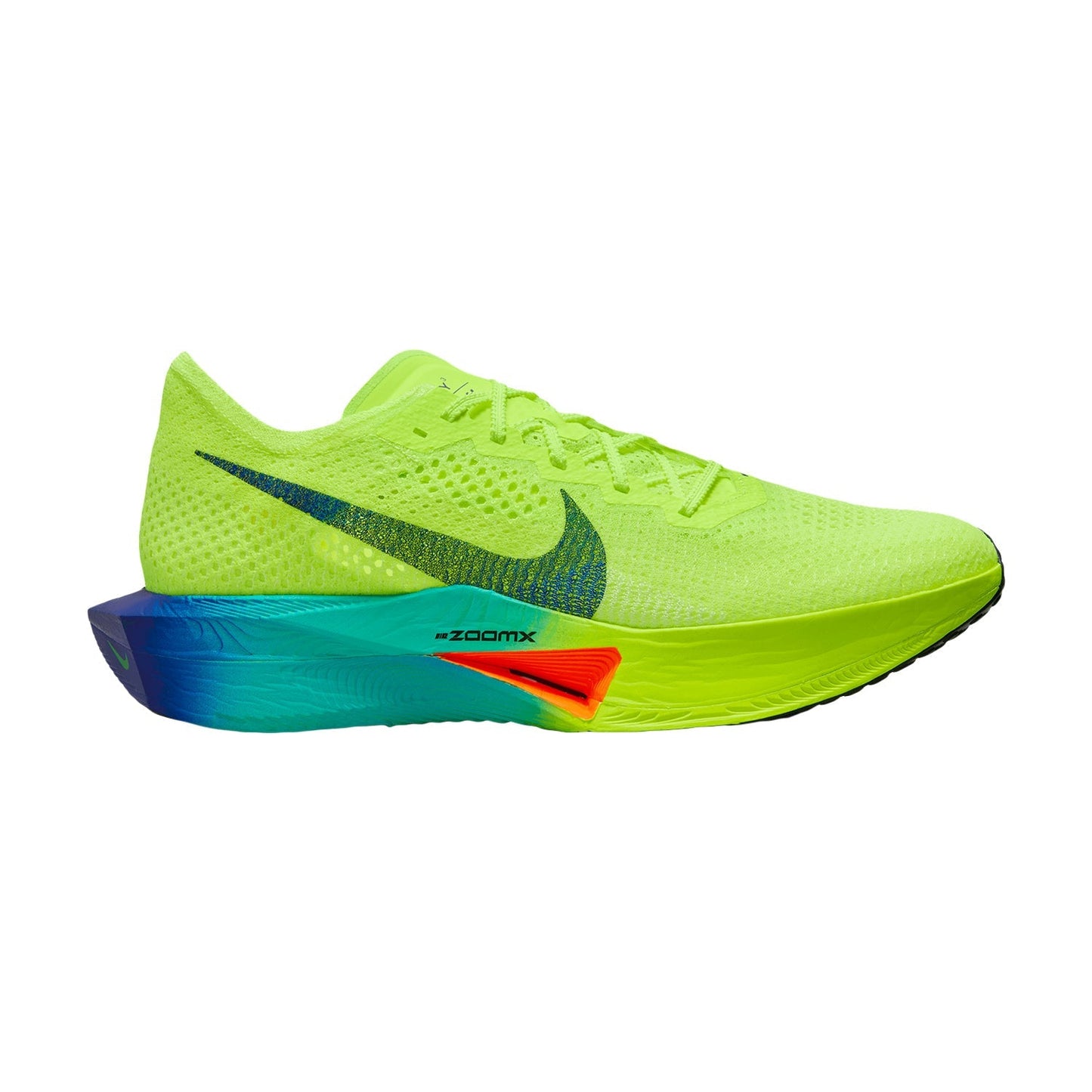 Women's Nike ZoomX Vaporfly Next% 3, Volt/Scream Green/Barely Volt/Black, 7 B Medium