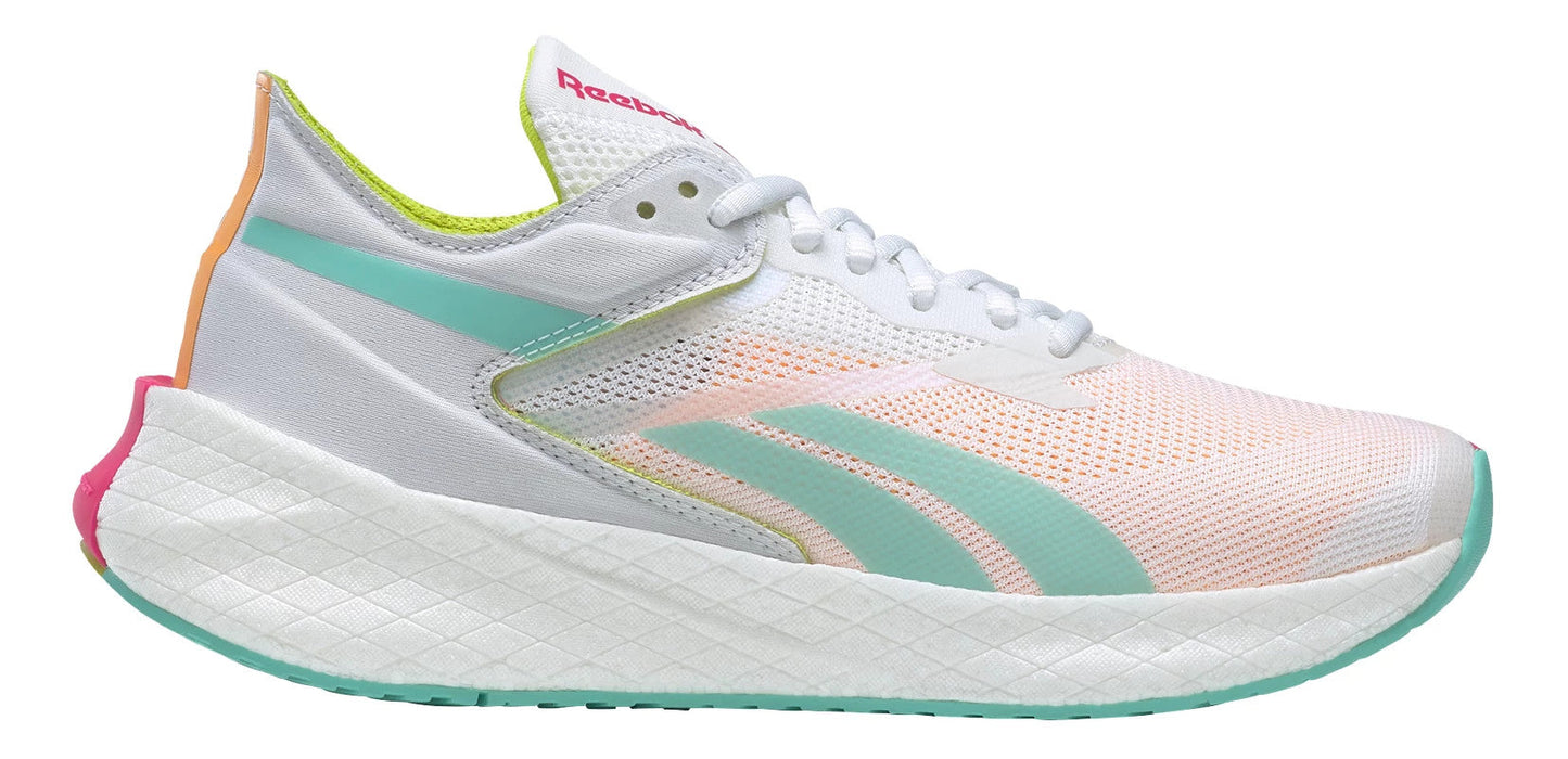 Women's Reebok Floatride Energy Symmetros, Ftwr White/Ftwr White/Pixel Mint, 6 B Medium