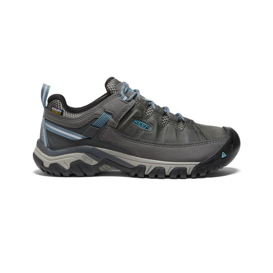 Women's Keen Targhee III Low Waterproof, Magnet/Atlantic Blue, 9 B Medium