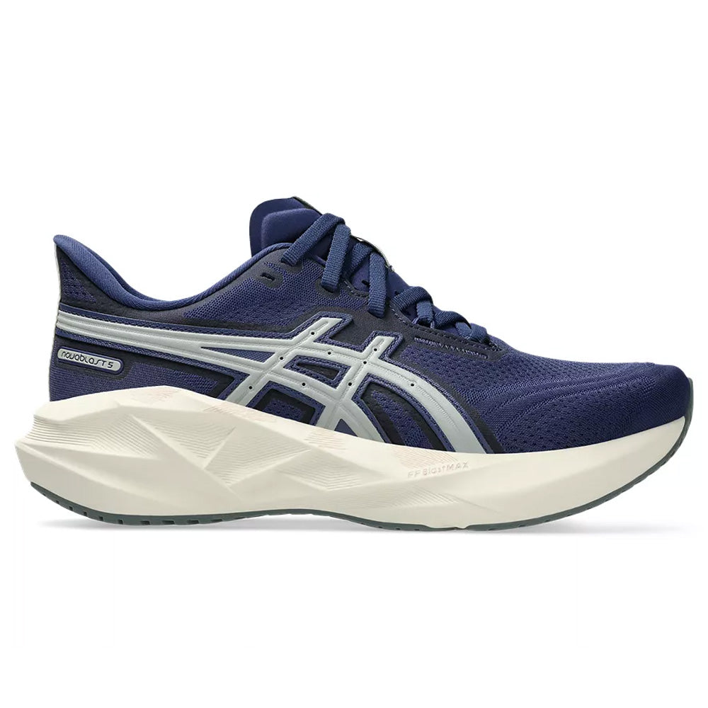 Women's Asics Novablast 5 ATC, Indigo Blue/Seal Grey, 7 B Medium