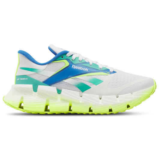 Women's Reebok Floatzig 1, White/Unleashed Green/Digital Lime, 9.5 B Medium