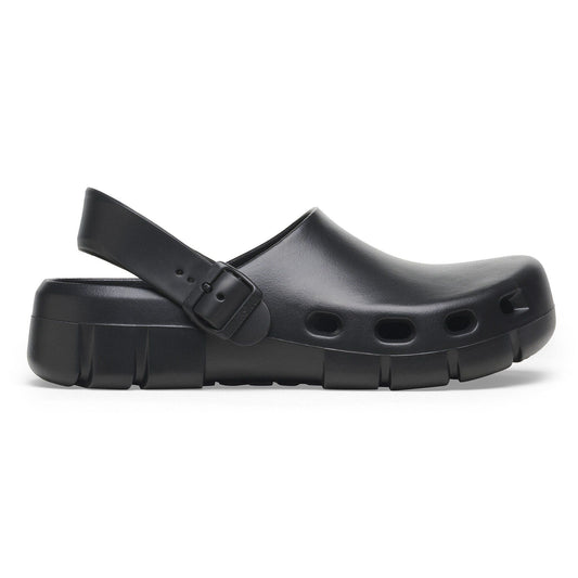 Women's Birkenstock Birki Flow EVA, Black, 7 B Medium