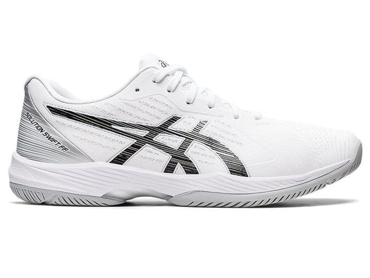 Men's Asics Solution Swift FlyteFoam, White/Black, 13 D Medium