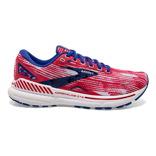 Men's Brooks Adrenaline GTS 23, Surf/White/Tango, 12 D Medium