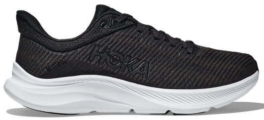 Men's Hoka Solimar, Black/White, 12.5 D Medium