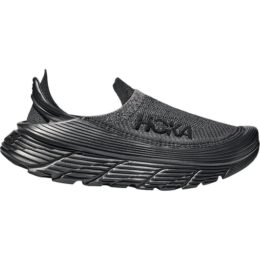 Men's Hoka Restore TC, Black/Black, 10 D Medium