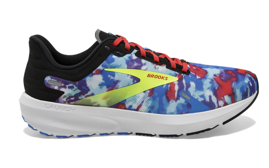 Women's Brooks Launch 9, Black/Blue/Nightlife, 7 B Medium