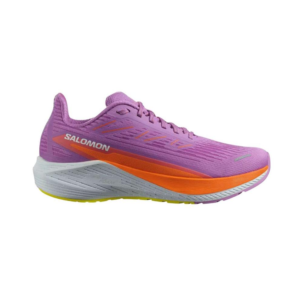 Women's Salomon Aero Blaze 2, Iris Orchid/Dragon Fire/Sulphur Spring, 9 B Medium