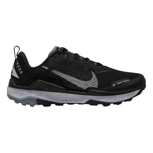Women's Nike React Wildhorse 8, Black/Wolf Grey-Cool Grey, 9.5 B Medium