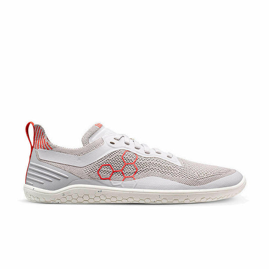 Women's Vivobarefoot Geo Racer Knit, Moonstone, 4.5 B Medium