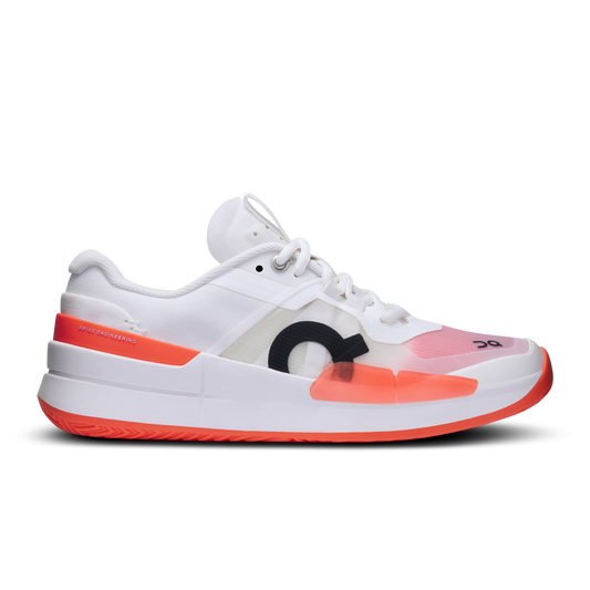 Women's On The Roger Pro 2, White/Flame, 8 B Medium