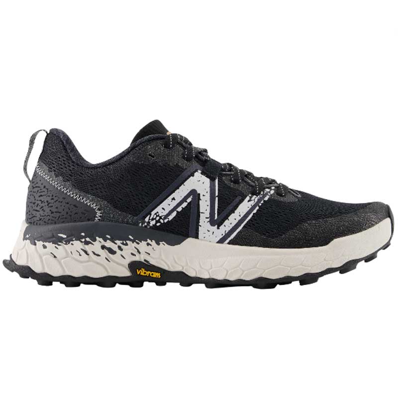 Men's New Balance Fresh Foam X Hierro V7, Black/Reflection, 9 D Medium