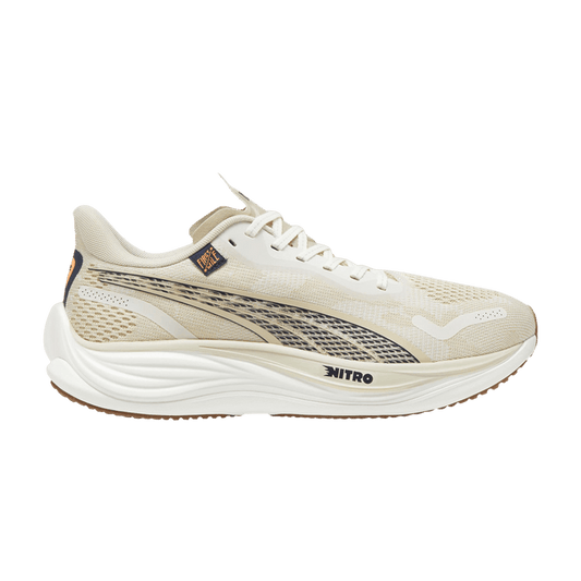 Men's Puma Velocity Nitro 3, Vapor Grey/Putty Club/Club Navy, 8.5 D Medium