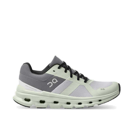 Women's On Cloudrunner, Frost/Aloe, 6.5 B Medium