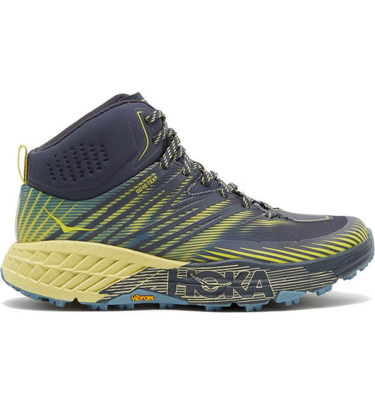 Men's Hoka One One Speedgoat Mid GTX 2, Ombre Blue/Blue Sheen, 8 D Medium