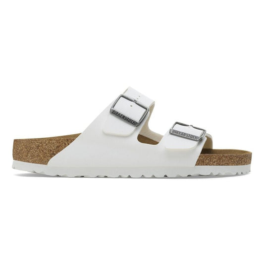 Women's Birkenstock Arizona, White, 11 2A Narrow