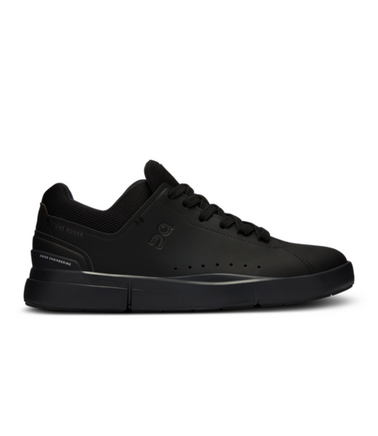 Women's On The Roger Advantage 2, All Black, 10.5 B Medium