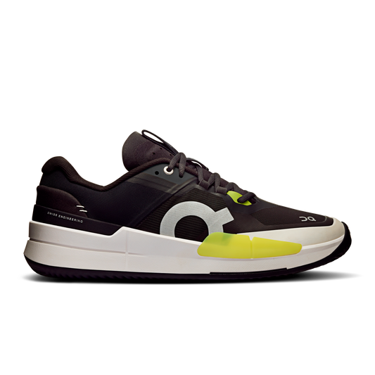 Men's On The Roger Pro 2 Clay, Black/Lime, 12.5 D Medium
