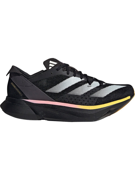 Women's Adidas Adizero Adios Pro 3, Core Black/Zero Metallic/Spark, 6.5 B Medium