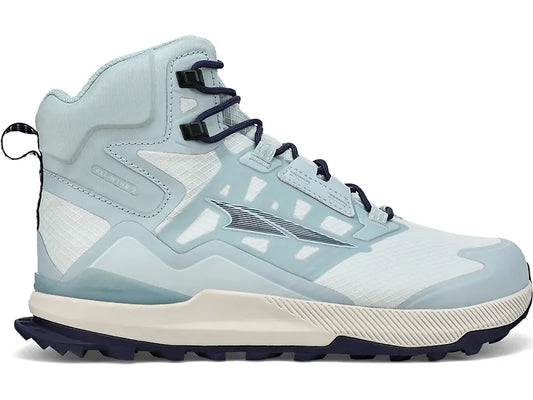 Women's Altra Lone Peak All-WTHR Mid, Light Blue, 7 B Medium