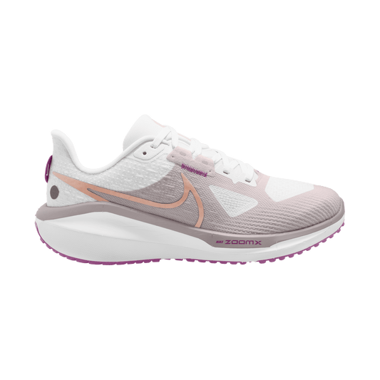 Women's Nike Vomero 17, Platinum Violet/Metallic Red Bronze-White, 6.5 B Medium