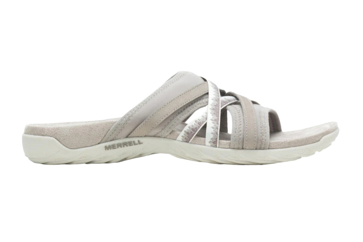 Women's Merrell Terran 3 Cush Slide, Moon, 11 B Medium