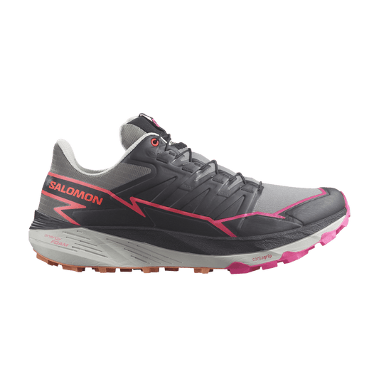 Men's Salomon Thundercross, Plum Kitten/Black/Pink Glo, 10 D Medium