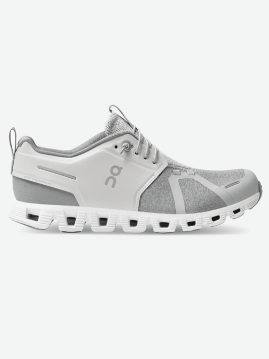 Women's On Cloud 5 Terry, Glacier/Lunar, 9.5 B Medium
