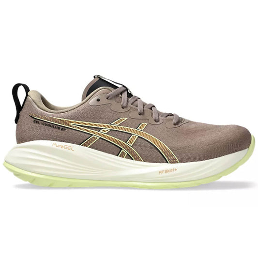 Men's Asics Gel-Cumulus 27, Taupe Grey/Black, 7.5 D Medium