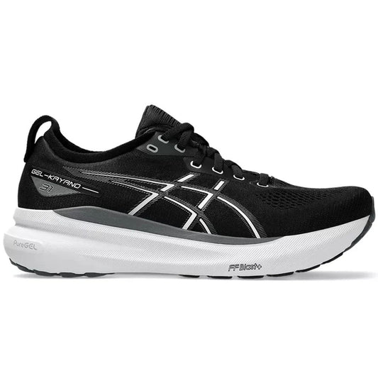 Men's Asics Gel-Kayano 31, Black/White, 10.5 D Medium