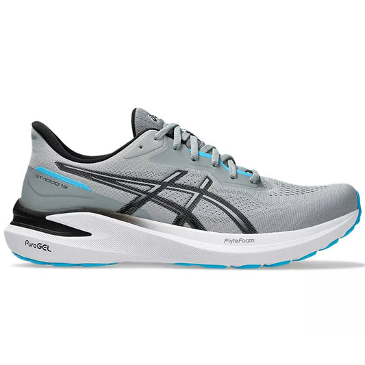 Men's Asics GT-1000 13, Sheet Rock/Black, 9.5 4E Extra Wide