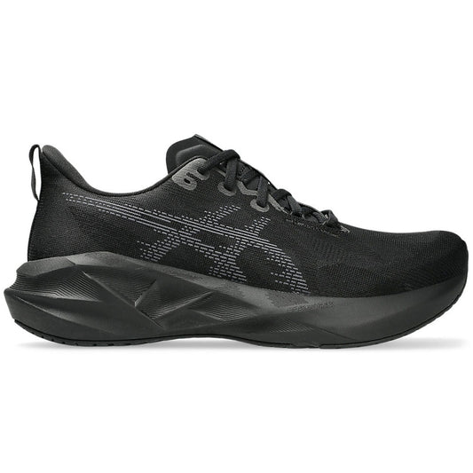 Men's Asics Novablast 5, Black/Carrier Grey, 14 D Medium